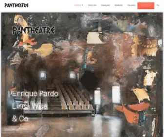 Pantheatre.com(Enrique Pardo) Screenshot