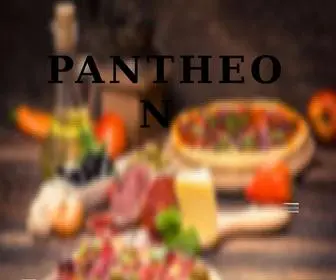 Pantheonpizza.com(WELCOME) Screenshot