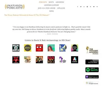 Pantheonpodcasts.com(Pantheon Podcasts) Screenshot