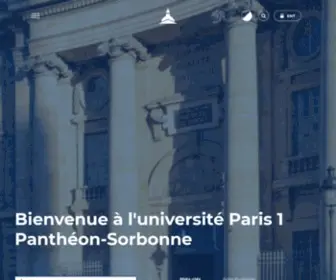 Pantheonsorbonne.fr(Accueil) Screenshot