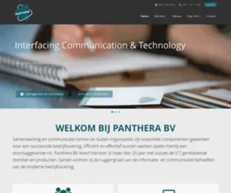 Panthera.nl(Panthera kantoorautomatisering en online marketing) Screenshot