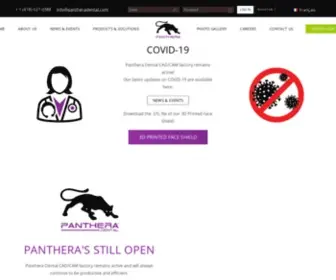 Pantheradental.com(Panthera) Screenshot
