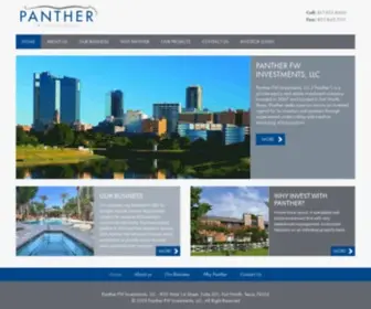 Pantherfw.com(Fort Worth Commercial Real Estate Investments) Screenshot