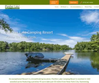 Pantherlakecampingresort.com(Panther Lake Camping Resort) Screenshot