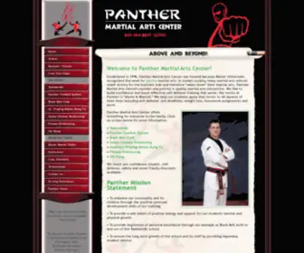 Panthermac.com(Panther Martial Arts Center) Screenshot