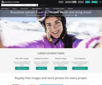 Panthermedia.us(Royalty Free Images) Screenshot