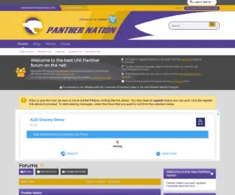 Panthernation.com(Panther Nation) Screenshot