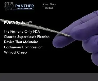 Pantherorthopedics.com(Panther Orthopedics) Screenshot