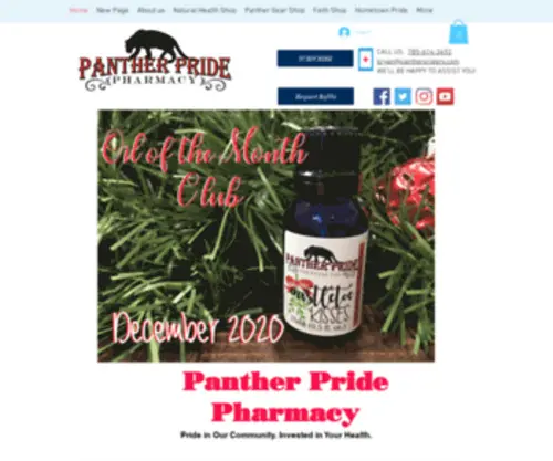 Pantherpriderx.com(Panther Pride Pharmacy) Screenshot