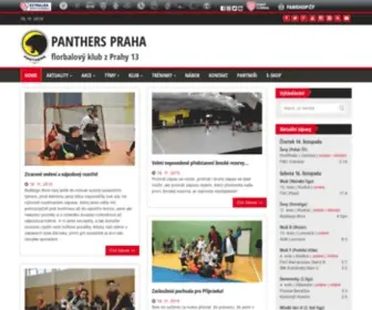 Panthers.cz(Panthers Praha) Screenshot