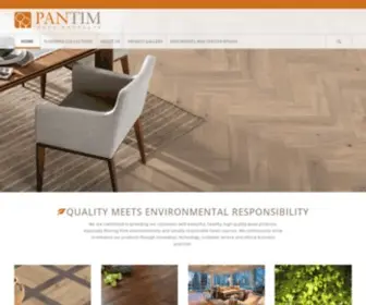 Pantimhardwoodflooring.com(PanTim Hardwood Flooring) Screenshot