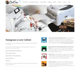 Pantograms.com(GS1501 commercial embroidery machine) Screenshot