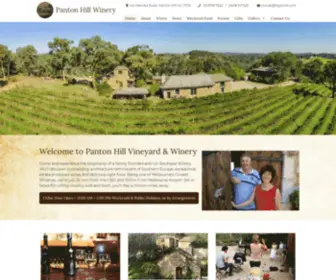 Pantonhillwinery.com.au(Panton Hill Vineyard Winery) Screenshot