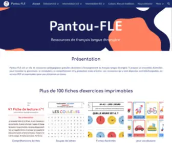 Pantou-Fle.com(Pantou Fle) Screenshot