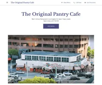 Pantrycafe.com(Pantrycafe) Screenshot