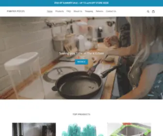Pantrypieces.com(Pantry Pieces) Screenshot