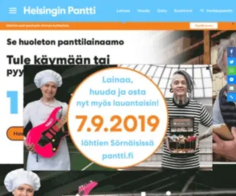 Pantti.fi(Helsingin Pantti) Screenshot