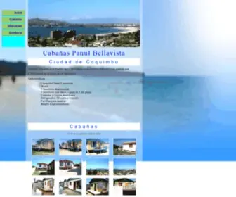 Panulbellavista.cl(Cabañas el Panul) Screenshot