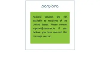 Panxora.io(Home) Screenshot