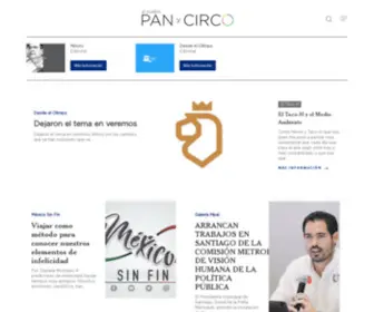 Panycirco.com(Pan y Circo) Screenshot