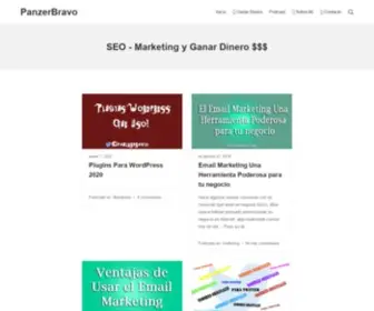 Panzerbravo.com(Marketing y Ganar Dinero $$$) Screenshot