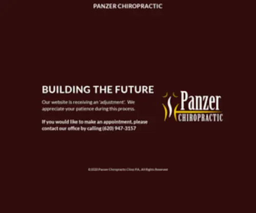 Panzerchiro.com(Panzer Chiropractic) Screenshot