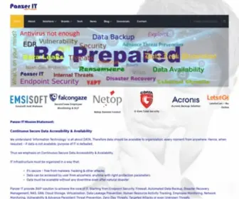 Panzerit.com(Best IT Security Solution Provider in India) Screenshot