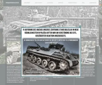 Panzerverkauf.de(Panzer zum verkauf) Screenshot