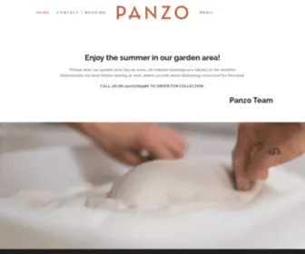 Panzopizza.com(Taste the delicious pinza (sour dough pizza)) Screenshot