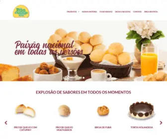 Paodequeijoecia.com.br(Pão) Screenshot