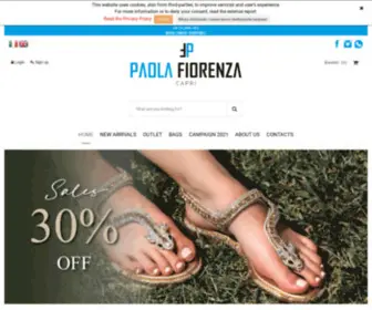 Paolafiorenza.com(Paola Fiorenza) Screenshot