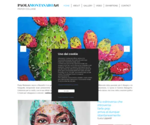 Paolamontanaro.com(Https:// / Collage 100%) Screenshot