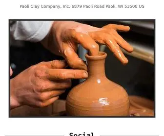 Paoliclaycompany.com(Paoli Clay Company) Screenshot