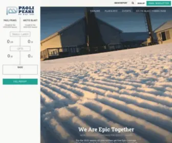 Paolipeaks.com(Paoli Peaks) Screenshot
