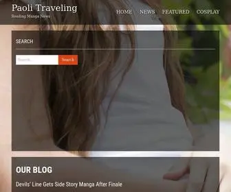 Paolitravelling.xyz(Reading Manga News) Screenshot