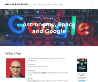 Paoloamoroso.com(Paolo Amoroso) Screenshot