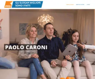 Paolocaroni.ch(Gli slogan migliori sono i fatti) Screenshot
