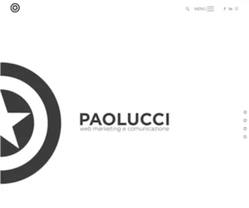 Paoluccimarketing.com(Paolucci Agenzia Web Marketing e Comunicazione digitale) Screenshot