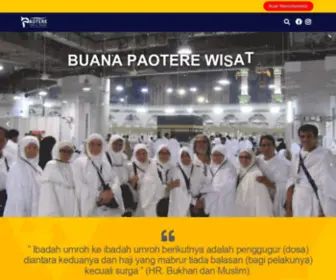 Paoteretour.co.id(Travel Umroh dan Haji Makassar) Screenshot