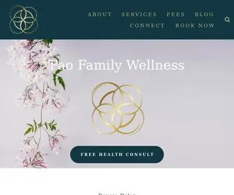 Paowellness.ca(Pao Family Wellness) Screenshot