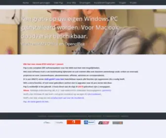 Pap-Software.nl(Pap, alles in één software voor MKB) Screenshot