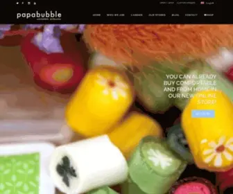 Papabubble.com(Caramels Artesans) Screenshot