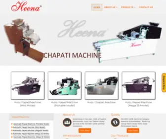 Papadmachine.com(Heena Udyog) Screenshot