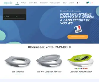 Papado.fr(PAPADO ®) Screenshot