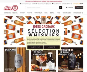 Papadrinks.com(Les Meilleurs Whiskies) Screenshot