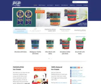 Papafilipou.com(Papafilipou Group of Companies Cyprus) Screenshot
