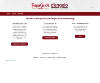 Papaginodangelorewards.com(Papaginodangelorewards) Screenshot