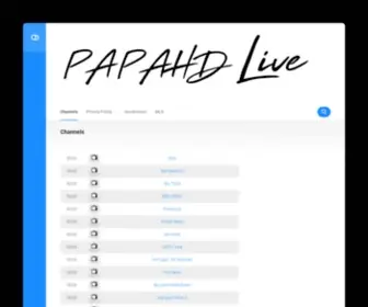 PapaHD.live(PapaHD live) Screenshot