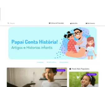 Papaicontahistoria.com.br(Papai Conta Historia) Screenshot