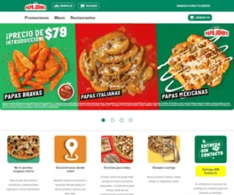 Papajohns.com.mx(Papa John) Screenshot